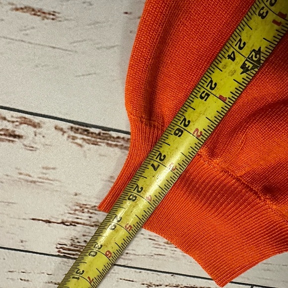 🆕 Women's 2 Piece Outfits Sweater Set Size Small, Orange - Picture 10 of 10